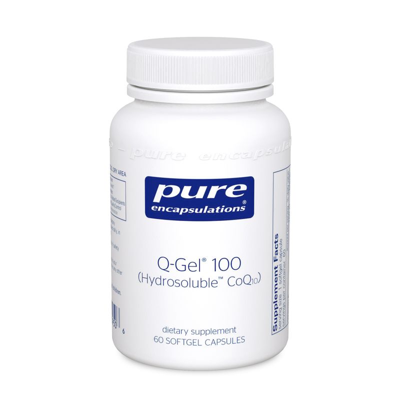 Q-Gel (Hydrosoluble CoQ10) 100mg 60's